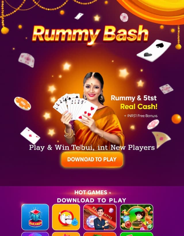 Rummy Bash Banner